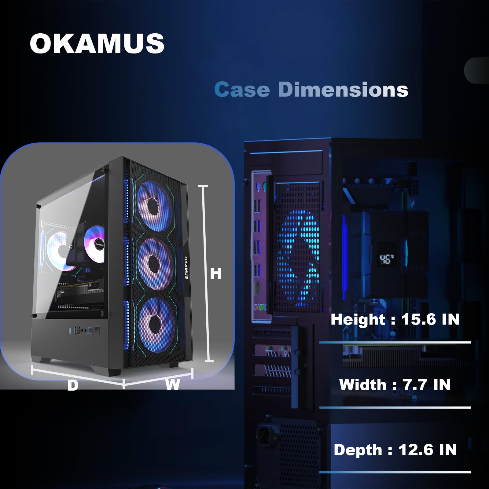 Amazon.co.jp: OKAMUS ゲーミングPC デスクトップコンピュータ i7-6700